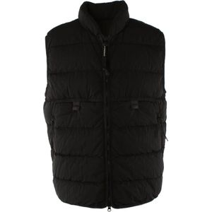 C.p. Company, Jassen, Heren, Zwart, XS, Eco-Chrome R Heren Bodywarmer