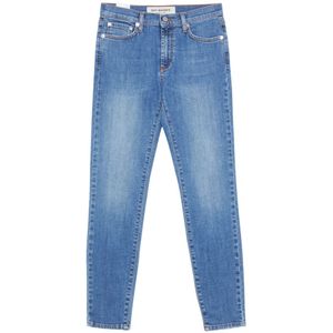 Roy Roger's, Jeans, Dames, Blauw, W33, Katoen, Blauwe Broek