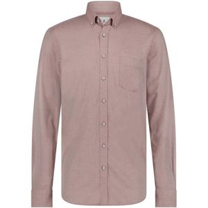 State of Art, Overhemden, Heren, Roze, 2Xl, Katoen, Casual Roze Overhemd