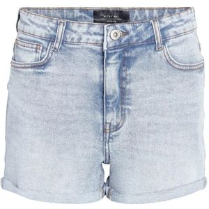 Noisy May, Korte broeken, Dames, Blauw, XL, Denim, Hoge Taille Denim Shorts Lichtblauw
