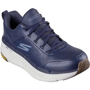 Skechers, Blauwe Max Cushion Sneaker Blauw, Heren, Maat:45 EU