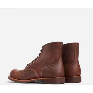 Red Wing Shoes, Schoenen, Heren, Bruin, 42 1/2 EU, Leer, Iron Ranger Laars - Amber Harness