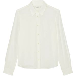 Marc O'Polo, Blouses & Shirts, Dames, Wit, M, Viscose blouse regular