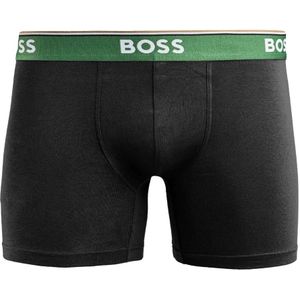 Hugo Boss, Ondergoed, Heren, Zwart, L, Heren Boxershorts 3-Pack Zwart