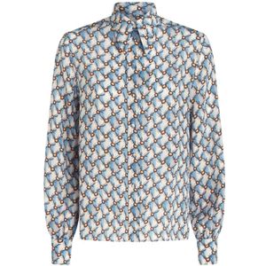 Etro, Blouses & Shirts, Dames, Blauw, L, Shirts