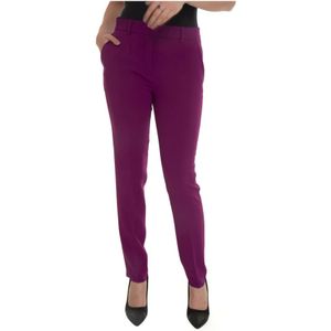 Max Mara Studio, Jerta Classical trousers Roze, Dames, Maat:S