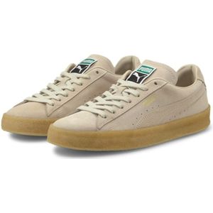 Puma, Schoenen, unisex, Beige, 41 EU, Suede Crepe Lage Sneakers