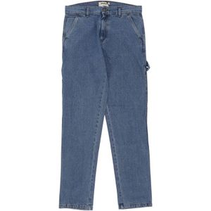 Cat, Jeans, Heren, Blauw, W32, Denim, Denim Carpenter Pant Streetwear Medium Wash