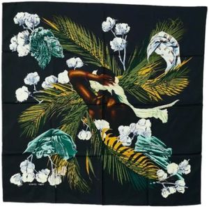 Hermès Vintage, Pre-owned Silk scarves Veelkleurig, Dames, Maat:ONE Size