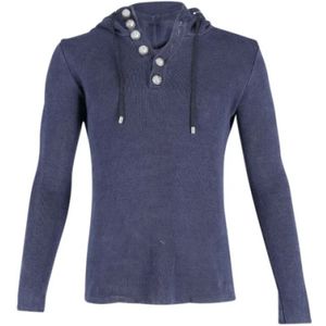 Balmain Pre-owned, Pre-owned, Dames, Blauw, S, Linnen, Pre-owned Linen tops
