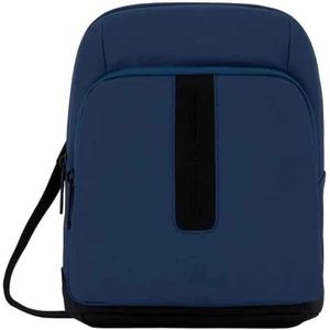 Piquadro, Backpacks Blauw, Heren, Maat:ONE Size