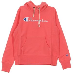 Champion, Sweatshirt met capuchon Roze, Dames, Maat:L