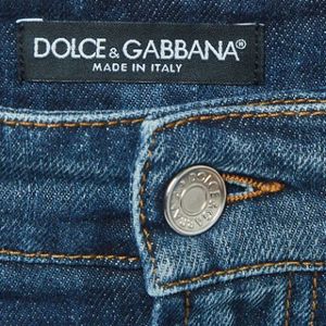 Dolce & Gabbana Pre-owned, Pre-owned Denim bottoms Blauw, Dames, Maat:S