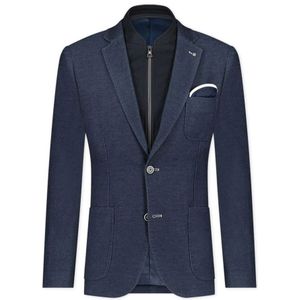 Blue Industry, Blue Industry jersey colbert Blauw, Heren, Maat:L