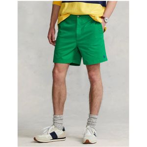 Polo Ralph Lauren, Korte broeken, Heren, Groen, L, Katoen, Elastische taille Prepster shorts in Cruise groen