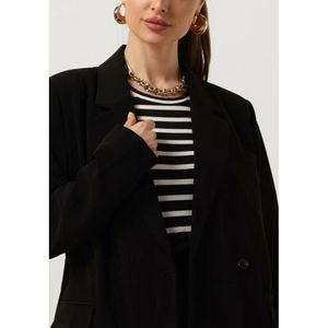 Modström, Jassen, Dames, Zwart, XS, Zwarte Blazer voor Vrouwen