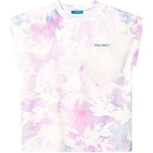 Nina Ricci, Tie Dye Crop Top Roze, Dames, Maat:M