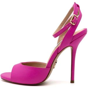 Steve Madden, Schoenen, Dames, Roze, 37 EU, Leer, Sandalen Steve Madden Halsey Magenta