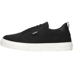 Antony Morato, Schoenen, Heren, Zwart, 41 EU, Leer, Zwarte Nubuck Lage Sneakers