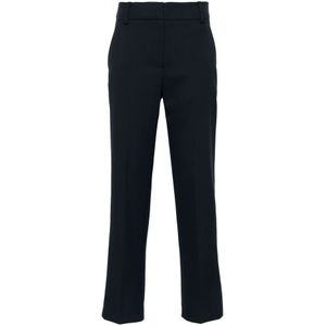 Tommy Hilfiger, Broeken, Dames, Zwart, 3Xs, Woestijnhemel Slim Straight Pant