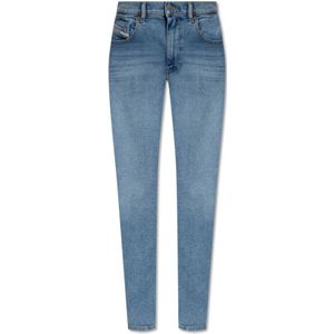 Diesel, 2019 D-Strukt L.34 jeans Blauw, Heren, Maat:W30 L30