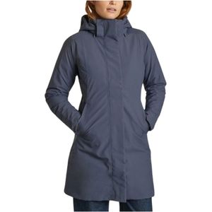 Patagonia, Waterdichte 3-in-1 Parka met Afneembare Donsjas Blauw, Dames, Maat:L