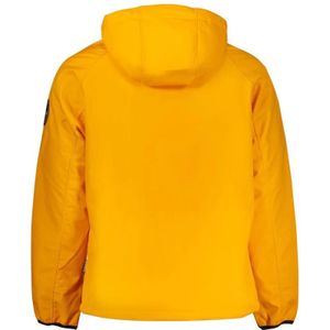 Napapijri, Jassen, Heren, Oranje, S, Polyester, Oranje Polyester Jas