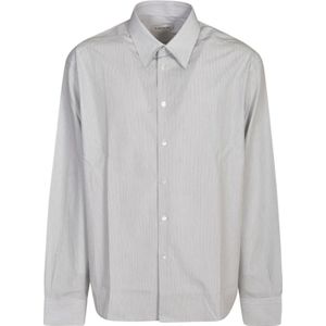 Lanvin, Witte Overhemden voor Heren Wit, Heren, Maat:XL