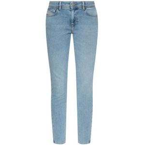 Diesel, Jeans, Dames, Blauw, W25 L32, 2017 Slandy L.32 jeans