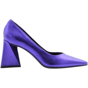 Cristian Daniel, Elegante Turner Pumps voor modebewuste vrouwen Paars, Dames, Maat:37 1/2 EU