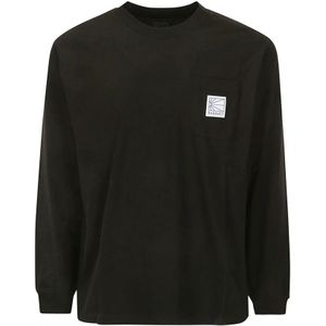 Rassvet, Sweatshirts & Hoodies, Heren, Zwart, XL, Zak Lange Mouw T-shirt in Zwart