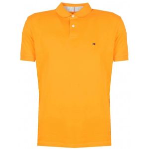 Tommy Hilfiger, Polo Shirts Oranje, Heren, Maat:M