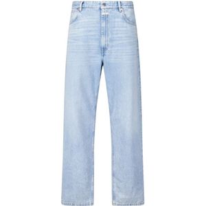 Closed, Lente Relaxed-Fit Jeans Blauw, Dames, Maat:W31