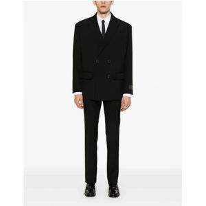 Givenchy, Broeken, Heren, Zwart, L, Slim Fit Tailored Broeken