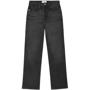 Frame, Jeans, Dames, Zwart, W29, Katoen, Moderne Straight Enkel Jeans