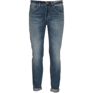 Dondup, Jeans, Heren, Blauw, W33, Iconische Broek