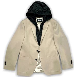 Karl Lagerfeld, Blazer Beige, Heren, Maat:S