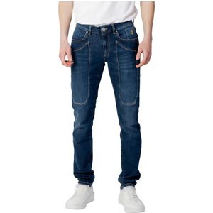 Jeckerson, Jeans, Heren, Blauw, W42, Katoen, Slim-fit Jeans
