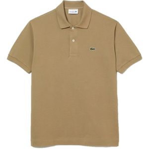 Lacoste, Tops, Heren, Beige, 2Xl, Katoen, Tijdloos Beige Poloshirt