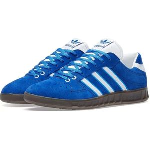 Adidas, Vintage Handbalschoenen Blauw, Heren, Maat:42 EU