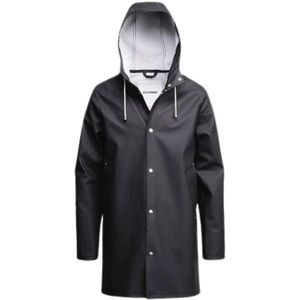 Stutterheim, Regenjas Zwart, unisex, Maat:2XS