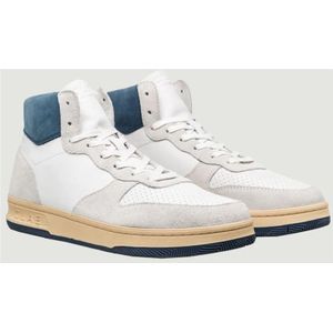 Clae, Schoenen, Dames, Wit, 36 EU, Katoen, Malone Mid Sneakers