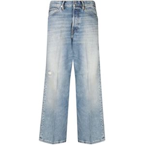 Nine In The Morning, Jeans, Heren, Blauw, W33, Blauwe Jeans voor Mannen Ss 24