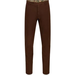 Berwich, Broeken, Heren, Bruin, XL, Katoen, Bruine Chino Broek