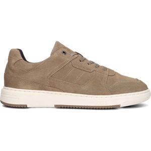 Cycleur de Luxe, Schoenen, Heren, Beige, 46 EU, Suède, Taupe Suede Lage Sneakers Draft