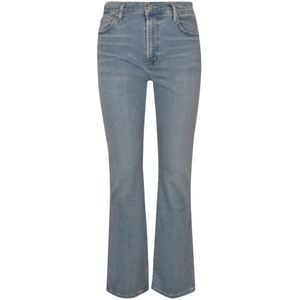 Citizens of Humanity, Jeans, Dames, Blauw, W31, Katoen, Lyric Noos Flared Jeans
