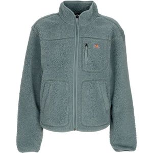 Dickies, Mount Hope Fleece Jas Groen, Dames, Maat:XS