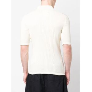 Maison Margiela, Tops, Heren, Beige, L, Klassieke Polo Shirt voor Mannen