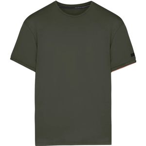 Rrd, Tops, Heren, Groen, L, Groene Militaire T-Shirt