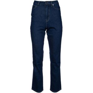Calvin Klein, Jeans, Dames, Blauw, W27, Denim, Klassieke Denim Jeans